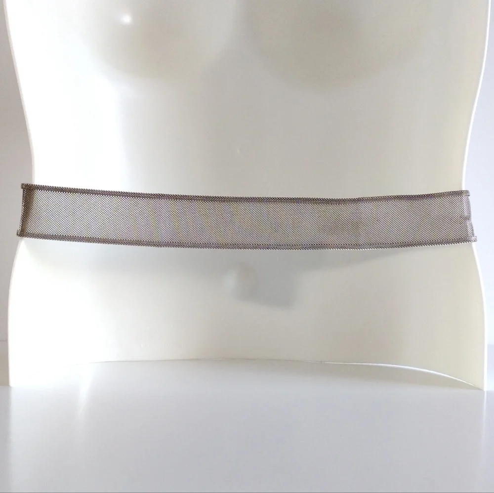 Jenny And The Boys Industrial Mesh Leather Belt